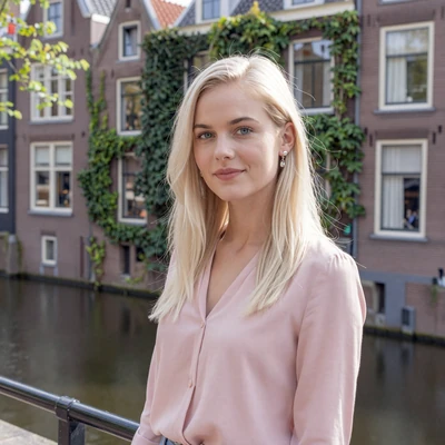 Leiden Dutch woman Eva interested in dating American men on Angelaglove platform