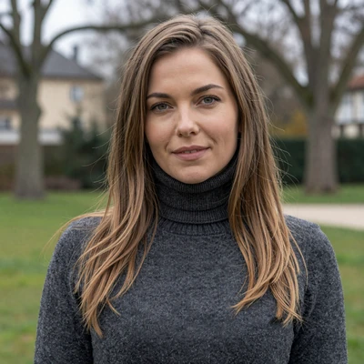 Klara, a German woman from Munich seeking a serious relationship through international dating