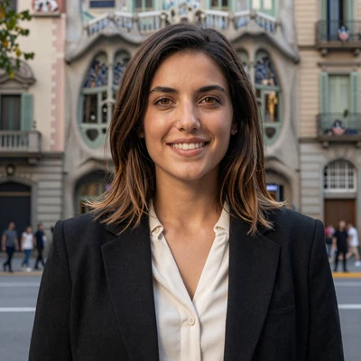 Sofia, a Spanish woman from Barcelona open to cross-cultural long-distance romance