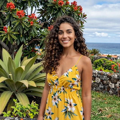 Madeira Portuguese woman Ana open to international romance on Angelaglove platform