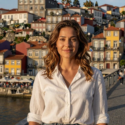 Portuguese single Beatriz from Porto ready for international dating with American men