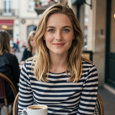 Camille, a French woman from Lyon interested in international dating and marriage