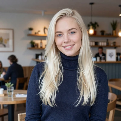 Icelandic woman Sigridur from Reykjavik seeking a meaningful relationship on Angelaglove dating site