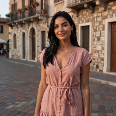 Verona Italian woman Martina interested in finding love with American man through Angelaglove platform