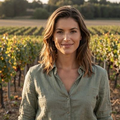 Margaux, a French woman from Bordeaux looking for a lasting partnership with an American man