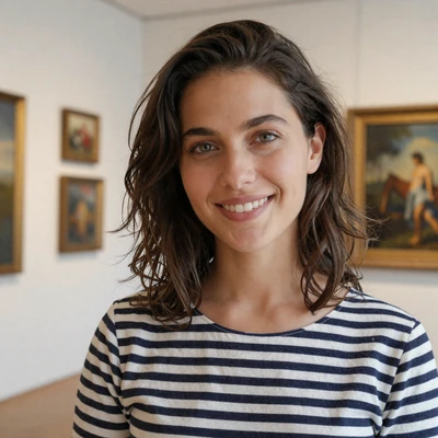 Camille, a French woman from Lyon seeking meaningful dating connection